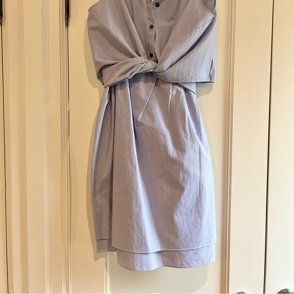 10 Crosby Derek Lam Blue Mini Dress - Picture 6 of 14